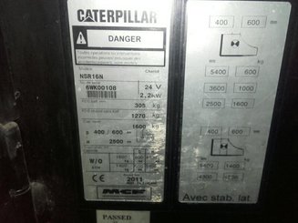 Штабелеры с платформой для оператора Caterpillar NSR16N