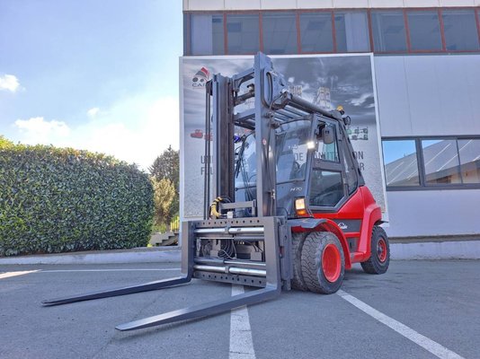 Четырехопорные погрузчики Linde H70 D - 1