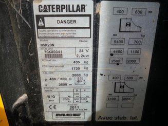 Штабелеры с платформой для оператора Caterpillar NSR20N