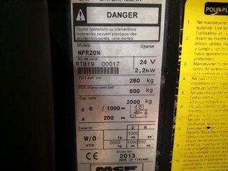 Четырехопорные погрузчики Caterpillar NPR20N