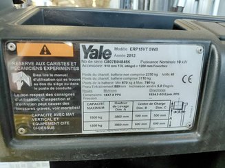 Трехопорные погрузчики Yale ERP15VTSWB - 5