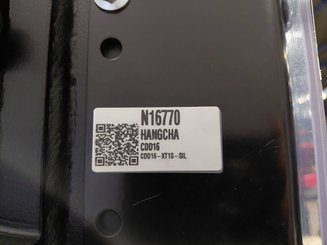 Штабелер с откидной платформой Hangcha CDD16-XT1S-SiL