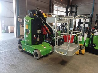 Строительный подъёмник с вертикальной мачтой Hangcha HV110Di