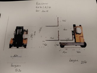 Боковой погрузчик Baumann GX70/14/40 - 12