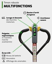 Гидравлическая тележка Hangcha CBD15-WS