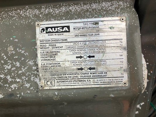 Внедорожный погрузчик Ausa C150H - 1