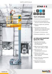 Строительный подъёмник с вертикальной мачтой Haulotte Star 8S - 1