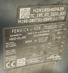 Четырехопорные погрузчики Fenwick H80 EVO