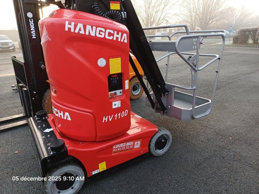 Строительный подъёмник с вертикальной мачтой Hangcha HV110D - 1