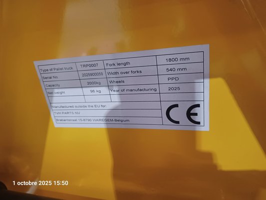 Ручные гидравлические тележки Total Source TRP0007 - 1