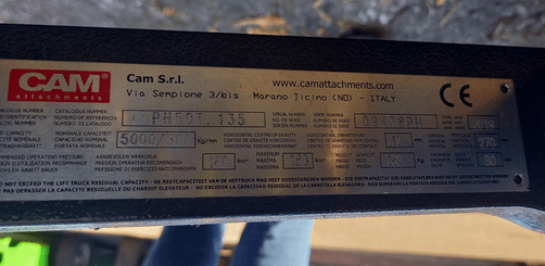 Аксессуары CAM TDL POSITIONNEUR PH50T.35 - 1