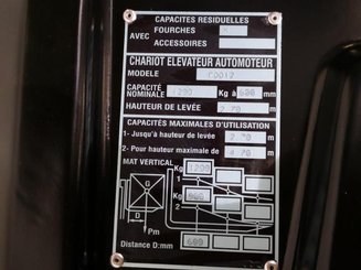 Штабелер с кадрируюющей поперечиной Hangcha CDD12-AZ3S-M - 10