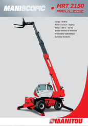 Поворотные телескопические погрузчики Manitou MRT2150 PRIVILEGE - 1