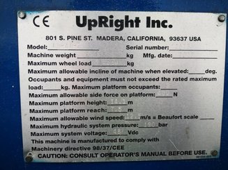 Коленчатые подъемники Upright AB46E