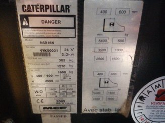 Штабелеры с платформой для оператора Caterpillar NSR16N