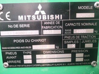 Четырехопорные погрузчики Mitsubishi FD40N - 12