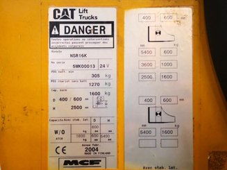 Штабелеры с платформой для оператора Caterpillar NSR16K
