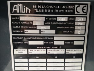 Боковой погрузчик AMLIFT C5000-14 AMLAT