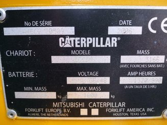 Четырехопорные погрузчики Caterpillar EC25N