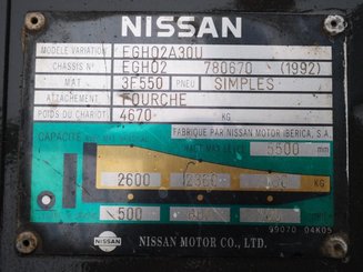 Четырехопорные погрузчики Nissan EGH02A30U - 6
