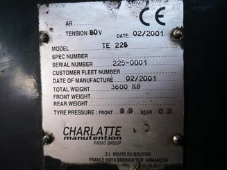 Промышленный тягач Charlatte TE225 - 7