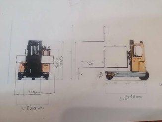 Четырех-ходовые рич-траки Combilift ESA30