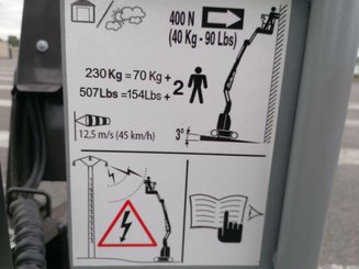 Коленчатые подъемники Hangcha GTHZ170C
