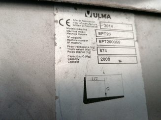 Гидростатический Ulma EPT20