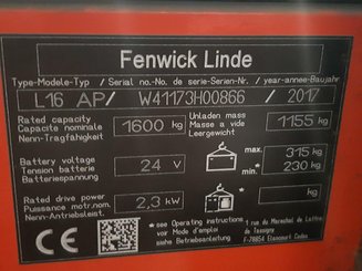 Штабелеры с электроприводом Fenwick L16AP - 5