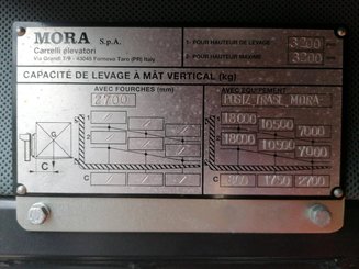 Четырехопорные погрузчики Mora M180C - 9