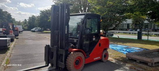 Четырехопорные погрузчики Hangcha XF55G