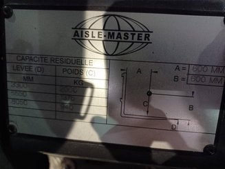 Узкопроходный погрузчик Aisle Master 20whe - 8