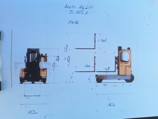 Четырехходовый вилочный погрузчик AMLIFT AGILIFT 25-12/55 E - 17