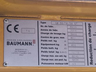 Боковой погрузчик Baumann GX50/16/50 ST