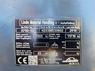 Четырехопорные погрузчики Linde H70 D