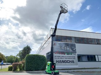 Строительный подъёмник с вертикальной мачтой Hangcha HV120AJ - 19