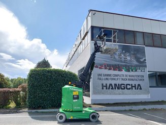 Строительный подъёмник с вертикальной мачтой Hangcha HV120AJ - 8