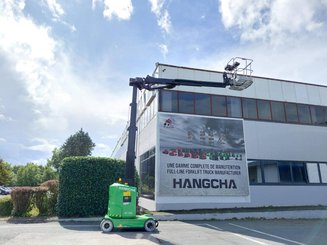 Строительный подъёмник с вертикальной мачтой Hangcha HV120AJ - 25