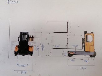 Боковой погрузчик Combilift C4500GTE - 9