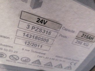 Штабелер с кадрируюющей поперечиной Crown WS2300 1.8