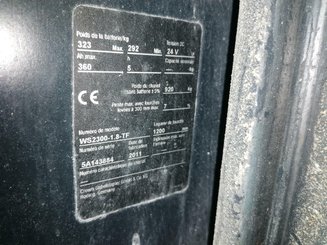 Штабелер с кадрируюющей поперечиной Crown WS2300 1.8