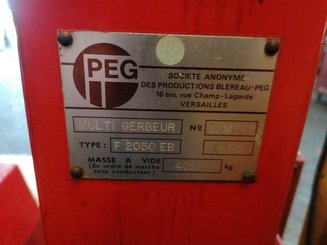 Трехопорные погрузчики Peg F2050EB - 11