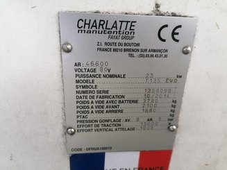 Буксировочного тягача Charlatte T135