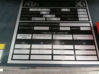 Четырехходовый вилочный погрузчик AMLIFT AGILIFT 3000E - 20