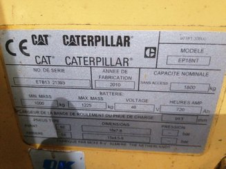 Трехопорные погрузчики Caterpillar EP18NT - 14