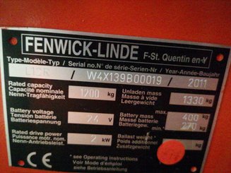 Штабелеры с сидячим местом оператора Fenwick L12 - 14