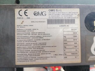 Штабелеры с электроприводом OMG LOGOS AC - 8