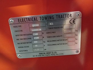 Буксировочного тягача Hangcha QDD60-AC1 - 12