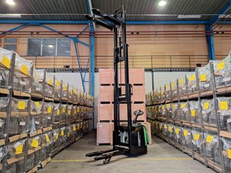 Штабелер с откидной платформой Hangcha CDD16-AC2S-LI - 12