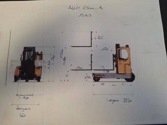 Боковой погрузчик AMLIFT C5000-14 - 23